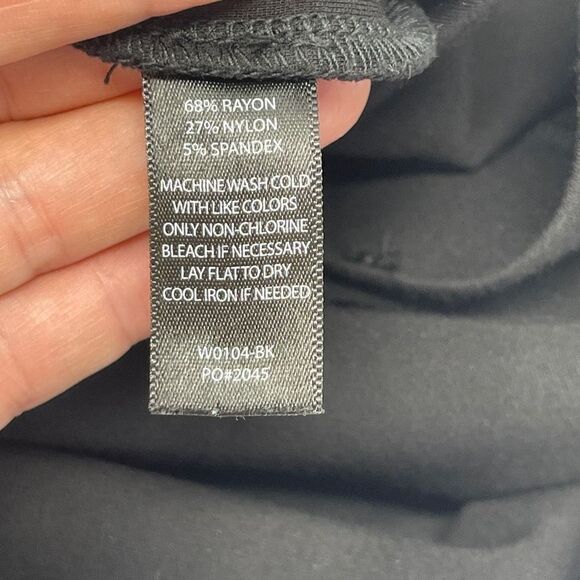 Betabrand Women's Black Yoga Pants Boot-Cut Size Medium - Picture 5 of 5